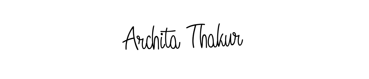 Also we have Archita Thakur name is the best signature style. Create professional handwritten signature collection using Angelique-Rose-font-FFP autograph style. Archita Thakur signature style 5 images and pictures png