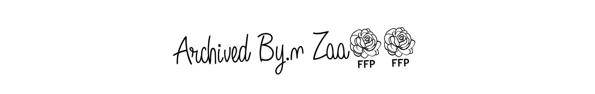 Create a beautiful signature design for name Archived By.n Zaa27. With this signature (Angelique-Rose-font-FFP) fonts, you can make a handwritten signature for free. Archived By.n Zaa27 signature style 5 images and pictures png