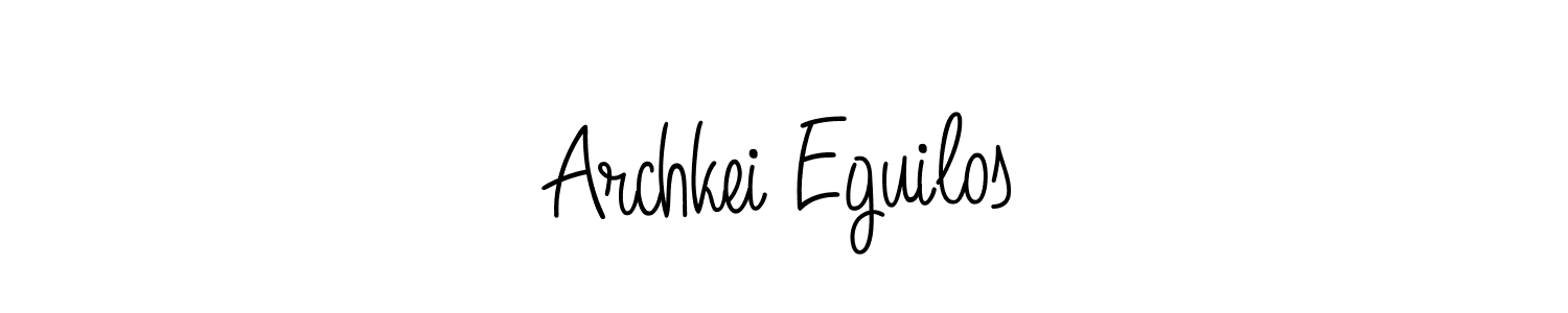 Make a beautiful signature design for name Archkei Eguilos. Use this online signature maker to create a handwritten signature for free. Archkei Eguilos signature style 5 images and pictures png