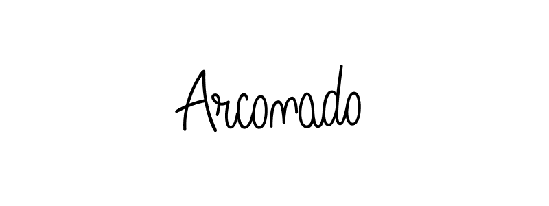 Create a beautiful signature design for name Arconado. With this signature (Angelique-Rose-font-FFP) fonts, you can make a handwritten signature for free. Arconado signature style 5 images and pictures png