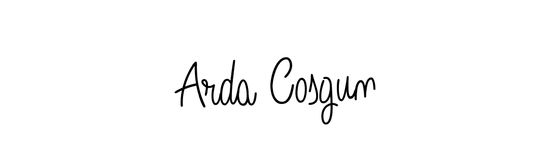 Create a beautiful signature design for name Arda Cosgun. With this signature (Angelique-Rose-font-FFP) fonts, you can make a handwritten signature for free. Arda Cosgun signature style 5 images and pictures png