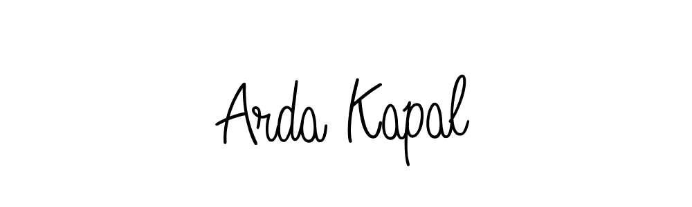 Also we have Arda Kapal name is the best signature style. Create professional handwritten signature collection using Angelique-Rose-font-FFP autograph style. Arda Kapal signature style 5 images and pictures png