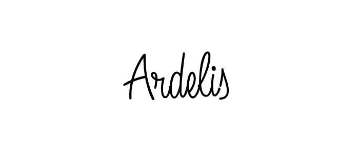 if you are searching for the best signature style for your name Ardelis. so please give up your signature search. here we have designed multiple signature styles  using Angelique-Rose-font-FFP. Ardelis signature style 5 images and pictures png