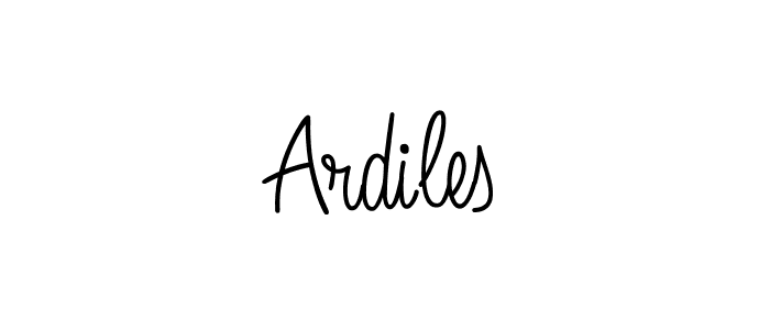 Best and Professional Signature Style for Ardiles. Angelique-Rose-font-FFP Best Signature Style Collection. Ardiles signature style 5 images and pictures png