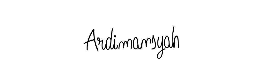 Make a short Ardimansyah signature style. Manage your documents anywhere anytime using Angelique-Rose-font-FFP. Create and add eSignatures, submit forms, share and send files easily. Ardimansyah signature style 5 images and pictures png