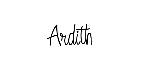 Create a beautiful signature design for name Ardith. With this signature (Angelique-Rose-font-FFP) fonts, you can make a handwritten signature for free. Ardith signature style 5 images and pictures png
