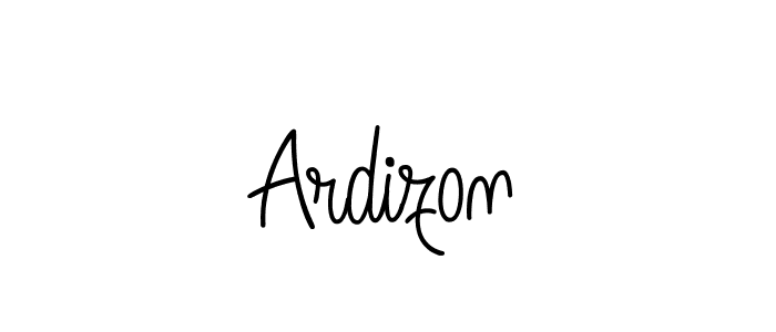 Angelique-Rose-font-FFP is a professional signature style that is perfect for those who want to add a touch of class to their signature. It is also a great choice for those who want to make their signature more unique. Get Ardizon name to fancy signature for free. Ardizon signature style 5 images and pictures png