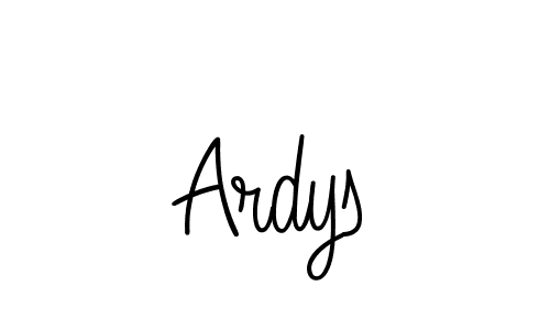 Similarly Angelique-Rose-font-FFP is the best handwritten signature design. Signature creator online .You can use it as an online autograph creator for name Ardys. Ardys signature style 5 images and pictures png