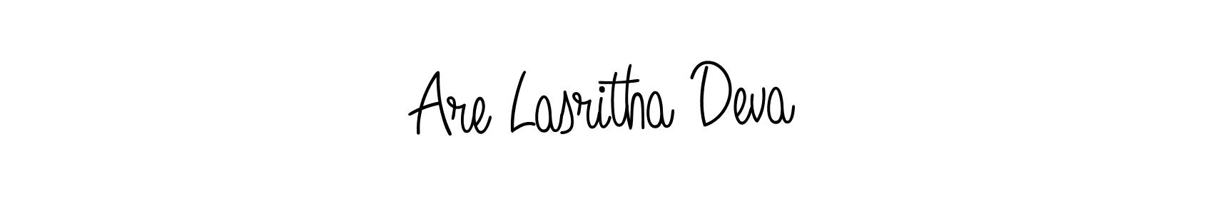 It looks lik you need a new signature style for name Are Lasritha Deva. Design unique handwritten (Angelique-Rose-font-FFP) signature with our free signature maker in just a few clicks. Are Lasritha Deva signature style 5 images and pictures png