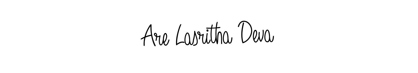 Also we have Are Lasritha Deva name is the best signature style. Create professional handwritten signature collection using Angelique-Rose-font-FFP autograph style. Are Lasritha Deva signature style 5 images and pictures png
