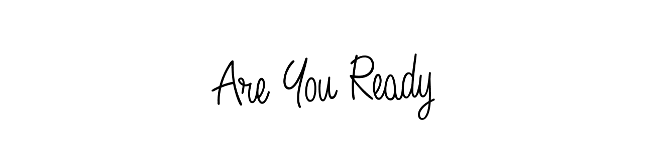 You should practise on your own different ways (Angelique-Rose-font-FFP) to write your name (Are You Ready) in signature. don't let someone else do it for you. Are You Ready signature style 5 images and pictures png
