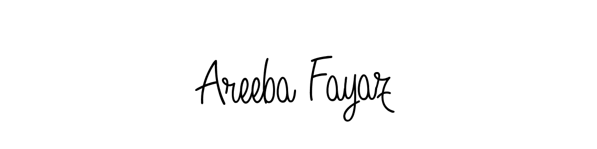 How to make Areeba Fayaz signature? Angelique-Rose-font-FFP is a professional autograph style. Create handwritten signature for Areeba Fayaz name. Areeba Fayaz signature style 5 images and pictures png