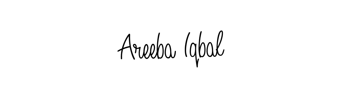 Also we have Areeba Iqbal name is the best signature style. Create professional handwritten signature collection using Angelique-Rose-font-FFP autograph style. Areeba Iqbal signature style 5 images and pictures png