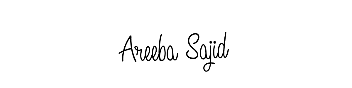 if you are searching for the best signature style for your name Areeba Sajid. so please give up your signature search. here we have designed multiple signature styles  using Angelique-Rose-font-FFP. Areeba Sajid signature style 5 images and pictures png