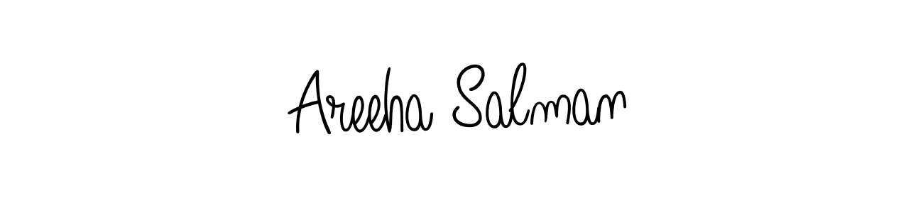 if you are searching for the best signature style for your name Areeha Salman. so please give up your signature search. here we have designed multiple signature styles  using Angelique-Rose-font-FFP. Areeha Salman signature style 5 images and pictures png