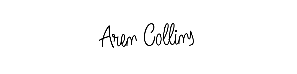 You can use this online signature creator to create a handwritten signature for the name Aren Collins. This is the best online autograph maker. Aren Collins signature style 5 images and pictures png