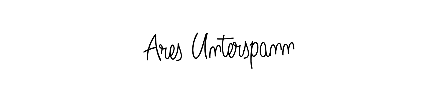 Make a beautiful signature design for name Ares Unterspann. Use this online signature maker to create a handwritten signature for free. Ares Unterspann signature style 5 images and pictures png