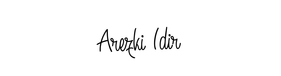 Create a beautiful signature design for name Arezki Idir. With this signature (Angelique-Rose-font-FFP) fonts, you can make a handwritten signature for free. Arezki Idir signature style 5 images and pictures png