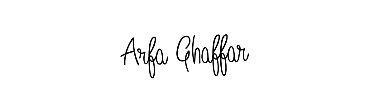 Also we have Arfa Ghaffar name is the best signature style. Create professional handwritten signature collection using Angelique-Rose-font-FFP autograph style. Arfa Ghaffar signature style 5 images and pictures png