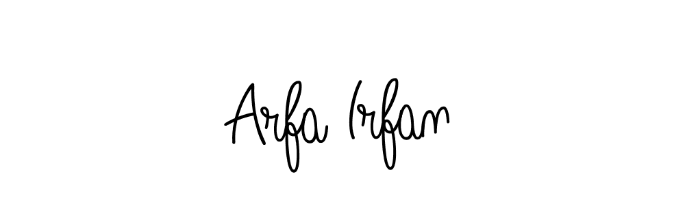Once you've used our free online signature maker to create your best signature Angelique-Rose-font-FFP style, it's time to enjoy all of the benefits that Arfa Irfan name signing documents. Arfa Irfan signature style 5 images and pictures png