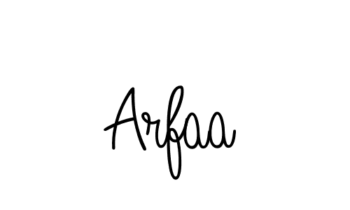 How to Draw Arfaa signature style? Angelique-Rose-font-FFP is a latest design signature styles for name Arfaa. Arfaa signature style 5 images and pictures png