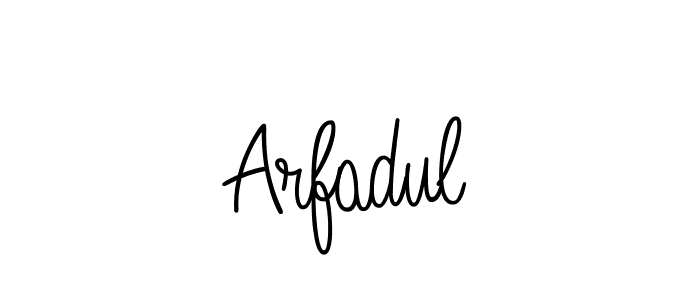 Also You can easily find your signature by using the search form. We will create Arfadul name handwritten signature images for you free of cost using Angelique-Rose-font-FFP sign style. Arfadul signature style 5 images and pictures png