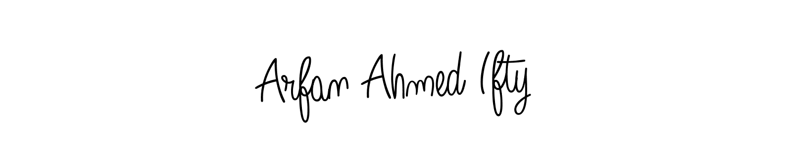 Design your own signature with our free online signature maker. With this signature software, you can create a handwritten (Angelique-Rose-font-FFP) signature for name Arfan Ahmed Ifty. Arfan Ahmed Ifty signature style 5 images and pictures png