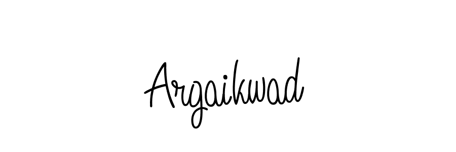 Argaikwad stylish signature style. Best Handwritten Sign (Angelique-Rose-font-FFP) for my name. Handwritten Signature Collection Ideas for my name Argaikwad. Argaikwad signature style 5 images and pictures png