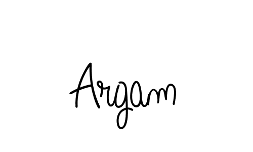How to make Argam name signature. Use Angelique-Rose-font-FFP style for creating short signs online. This is the latest handwritten sign. Argam signature style 5 images and pictures png