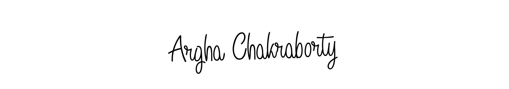 How to make Argha Chakraborty signature? Angelique-Rose-font-FFP is a professional autograph style. Create handwritten signature for Argha Chakraborty name. Argha Chakraborty signature style 5 images and pictures png
