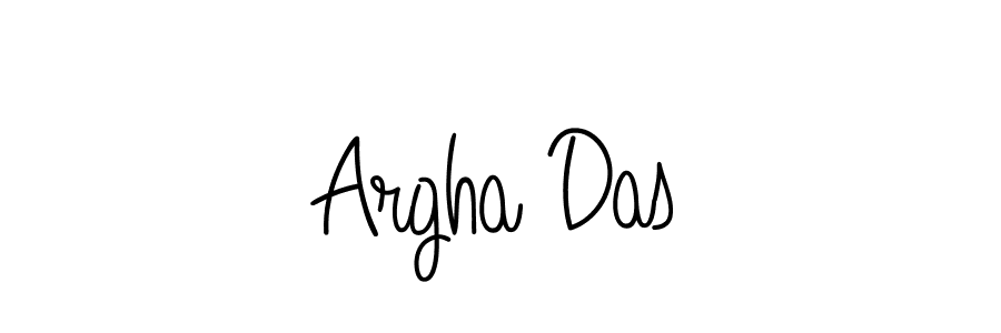 Argha Das stylish signature style. Best Handwritten Sign (Angelique-Rose-font-FFP) for my name. Handwritten Signature Collection Ideas for my name Argha Das. Argha Das signature style 5 images and pictures png