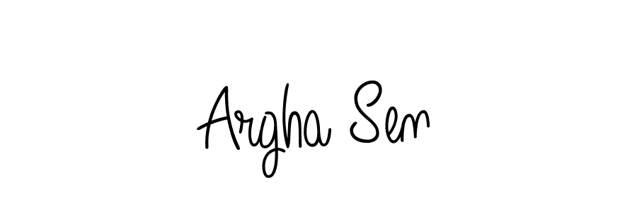 if you are searching for the best signature style for your name Argha Sen. so please give up your signature search. here we have designed multiple signature styles  using Angelique-Rose-font-FFP. Argha Sen signature style 5 images and pictures png
