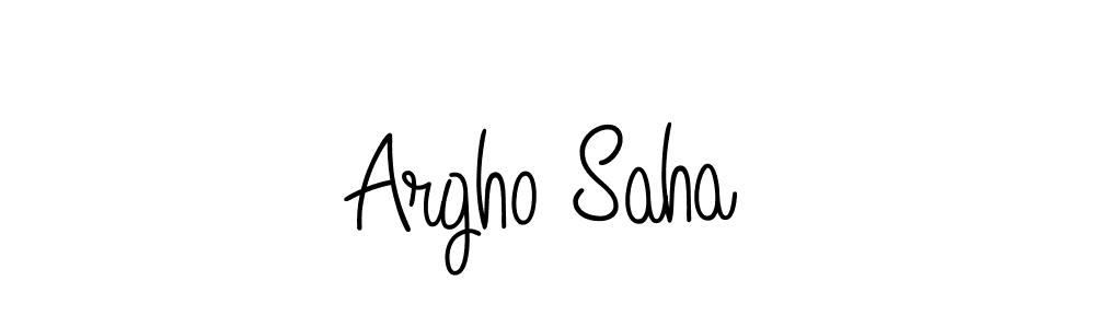 It looks lik you need a new signature style for name Argho Saha. Design unique handwritten (Angelique-Rose-font-FFP) signature with our free signature maker in just a few clicks. Argho Saha signature style 5 images and pictures png