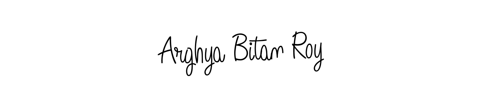 You can use this online signature creator to create a handwritten signature for the name Arghya Bitan Roy. This is the best online autograph maker. Arghya Bitan Roy signature style 5 images and pictures png