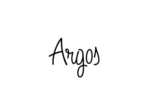 Use a signature maker to create a handwritten signature online. With this signature software, you can design (Angelique-Rose-font-FFP) your own signature for name Argos. Argos signature style 5 images and pictures png