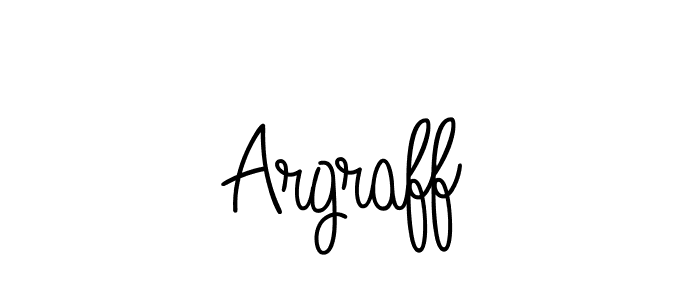 Make a beautiful signature design for name Argraff. With this signature (Angelique-Rose-font-FFP) style, you can create a handwritten signature for free. Argraff signature style 5 images and pictures png