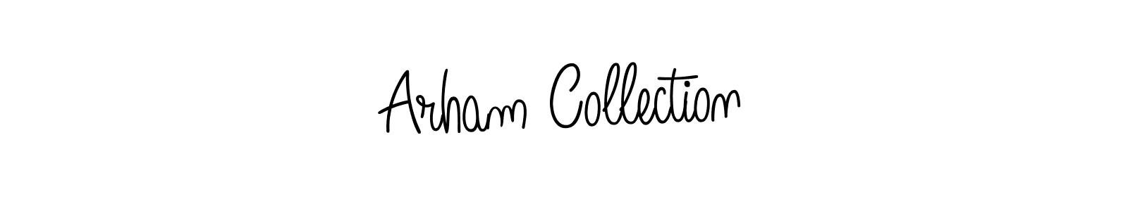 if you are searching for the best signature style for your name Arham Collection. so please give up your signature search. here we have designed multiple signature styles  using Angelique-Rose-font-FFP. Arham Collection signature style 5 images and pictures png