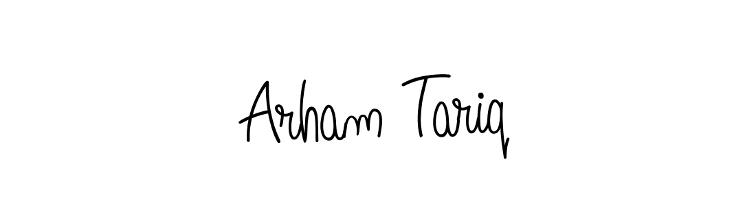 Once you've used our free online signature maker to create your best signature Angelique-Rose-font-FFP style, it's time to enjoy all of the benefits that Arham Tariq name signing documents. Arham Tariq signature style 5 images and pictures png