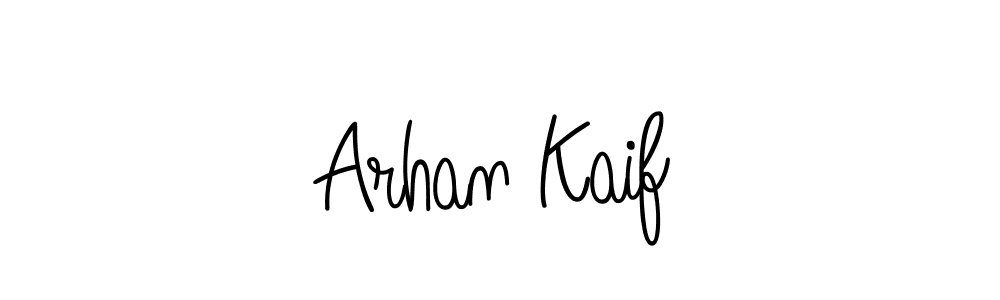 Design your own signature with our free online signature maker. With this signature software, you can create a handwritten (Angelique-Rose-font-FFP) signature for name Arhan Kaif. Arhan Kaif signature style 5 images and pictures png