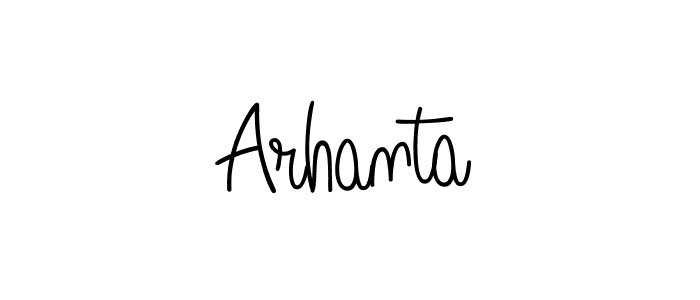 You can use this online signature creator to create a handwritten signature for the name Arhanta. This is the best online autograph maker. Arhanta signature style 5 images and pictures png