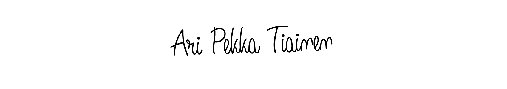 Make a beautiful signature design for name Ari Pekka Tiainen. Use this online signature maker to create a handwritten signature for free. Ari Pekka Tiainen signature style 5 images and pictures png
