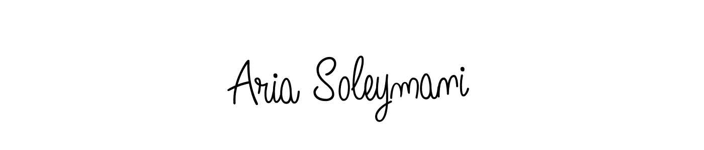 Once you've used our free online signature maker to create your best signature Angelique-Rose-font-FFP style, it's time to enjoy all of the benefits that Aria Soleymani name signing documents. Aria Soleymani signature style 5 images and pictures png