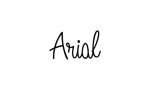 Make a beautiful signature design for name Arial. With this signature (Angelique-Rose-font-FFP) style, you can create a handwritten signature for free. Arial signature style 5 images and pictures png