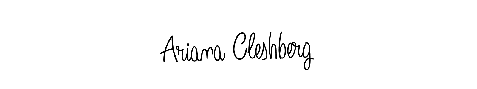 Also You can easily find your signature by using the search form. We will create Ariana Cleshberg name handwritten signature images for you free of cost using Angelique-Rose-font-FFP sign style. Ariana Cleshberg signature style 5 images and pictures png