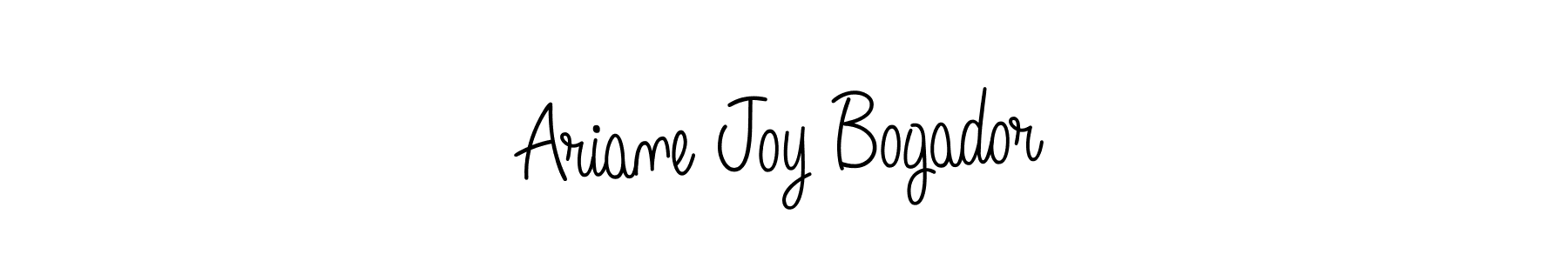 How to make Ariane Joy Bogador signature? Angelique-Rose-font-FFP is a professional autograph style. Create handwritten signature for Ariane Joy Bogador name. Ariane Joy Bogador signature style 5 images and pictures png
