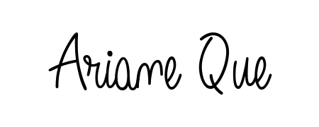 A timeless handwritten aesthetic for Ariane Que. The Angelique-Rose-font-FFP font gives your signature a handcrafted feel with natural curves. Ariane Que signature style 5 images and pictures png