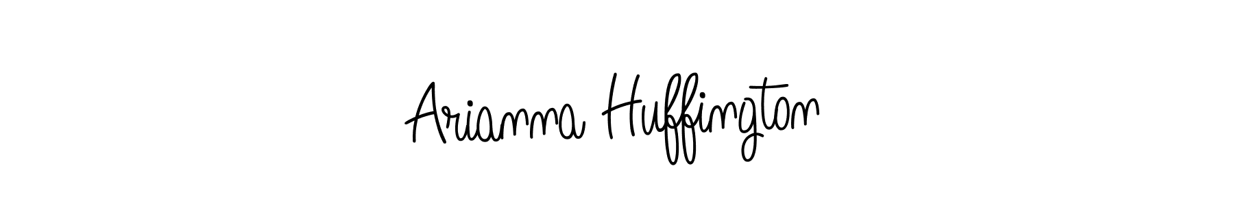 Make a beautiful signature design for name Arianna Huffington. Use this online signature maker to create a handwritten signature for free. Arianna Huffington signature style 5 images and pictures png