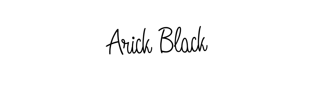 Best and Professional Signature Style for Arick Black. Angelique-Rose-font-FFP Best Signature Style Collection. Arick Black signature style 5 images and pictures png