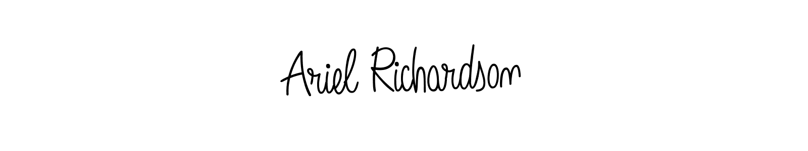 How to Draw Ariel Richardson signature style? Angelique-Rose-font-FFP is a latest design signature styles for name Ariel Richardson. Ariel Richardson signature style 5 images and pictures png