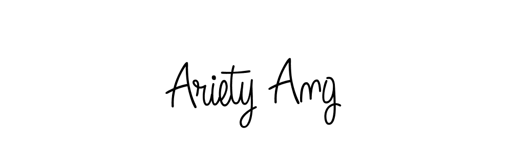 Angelique-Rose-font-FFP is a professional signature style that is perfect for those who want to add a touch of class to their signature. It is also a great choice for those who want to make their signature more unique. Get Ariety Ang name to fancy signature for free. Ariety Ang signature style 5 images and pictures png